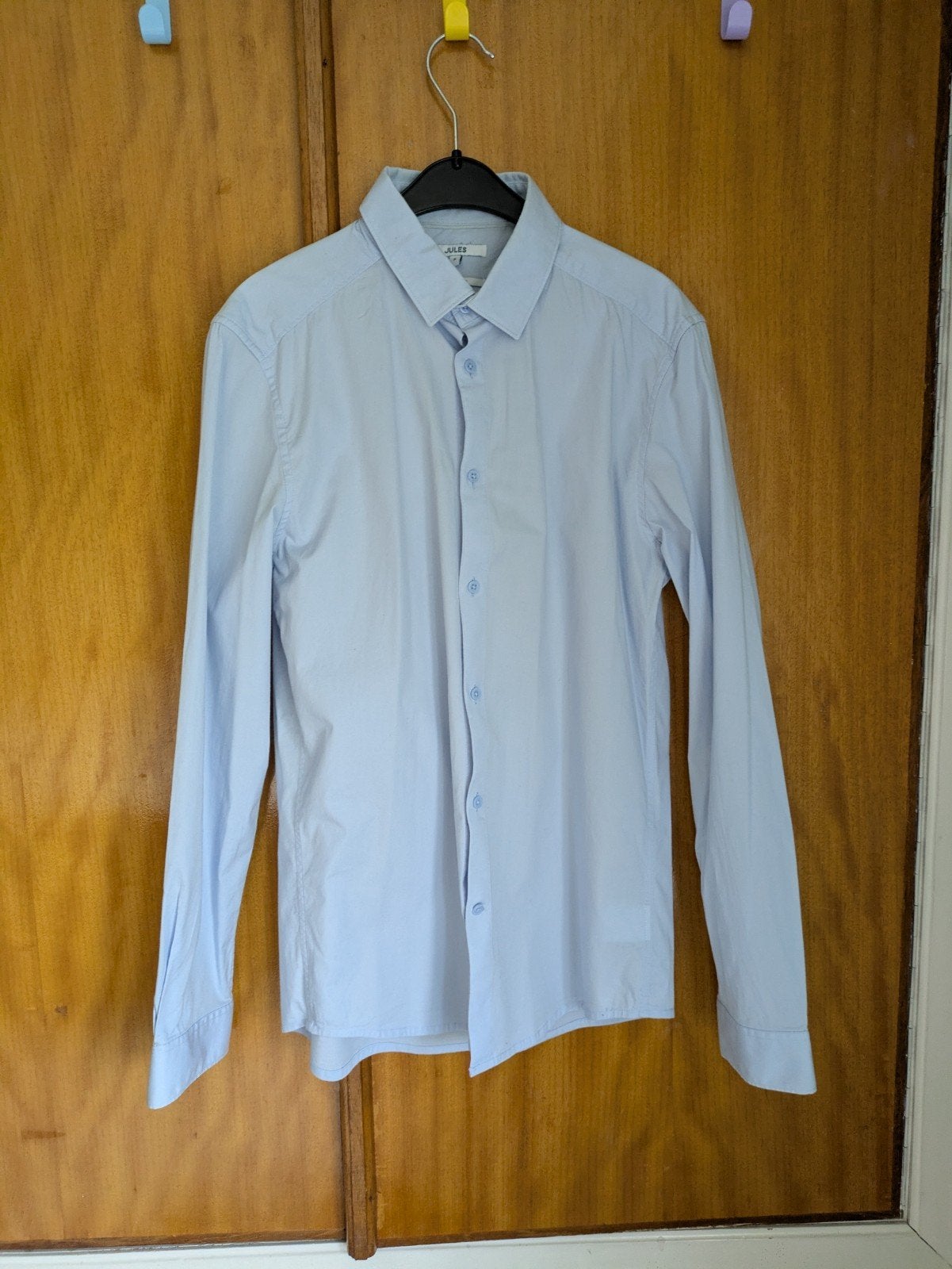 Lichtblauw hemd Jules S, Kleding | Heren, Jules, Blauw, Halswijdte 38 (S) of kleiner, Ophalen of Verzenden