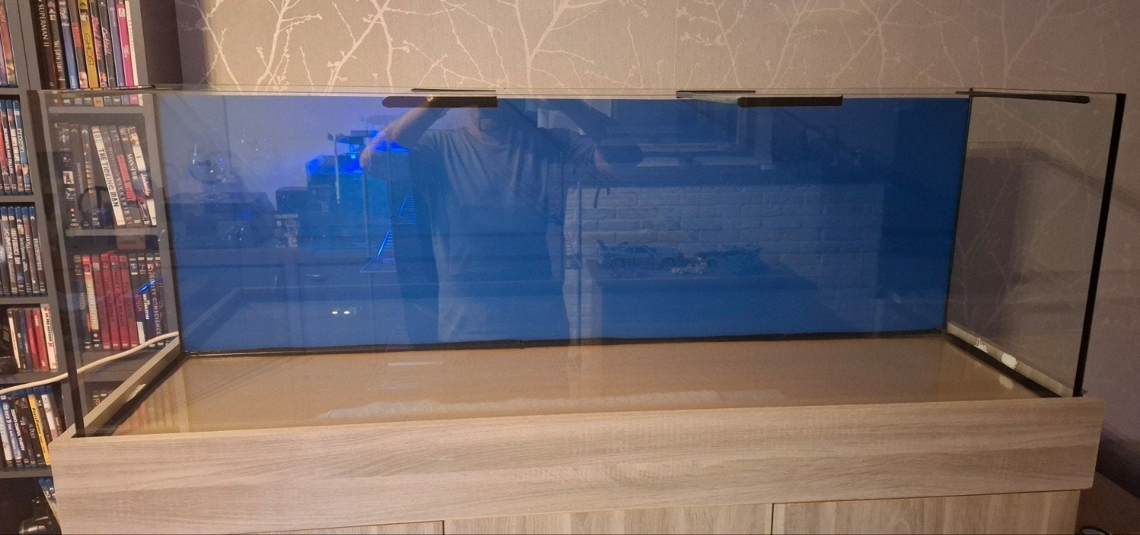 stopzetting hobby aquarium 150cm, Dieren en Toebehoren, Ophalen, Nieuw, Leeg aquarium