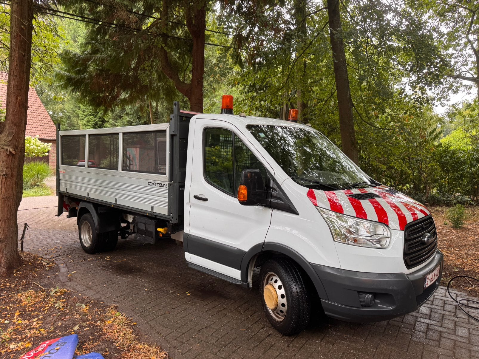 Ford transit scantino 3 weg kipper, Euro 5, Diesel, Particulier, Overige carrosserie
