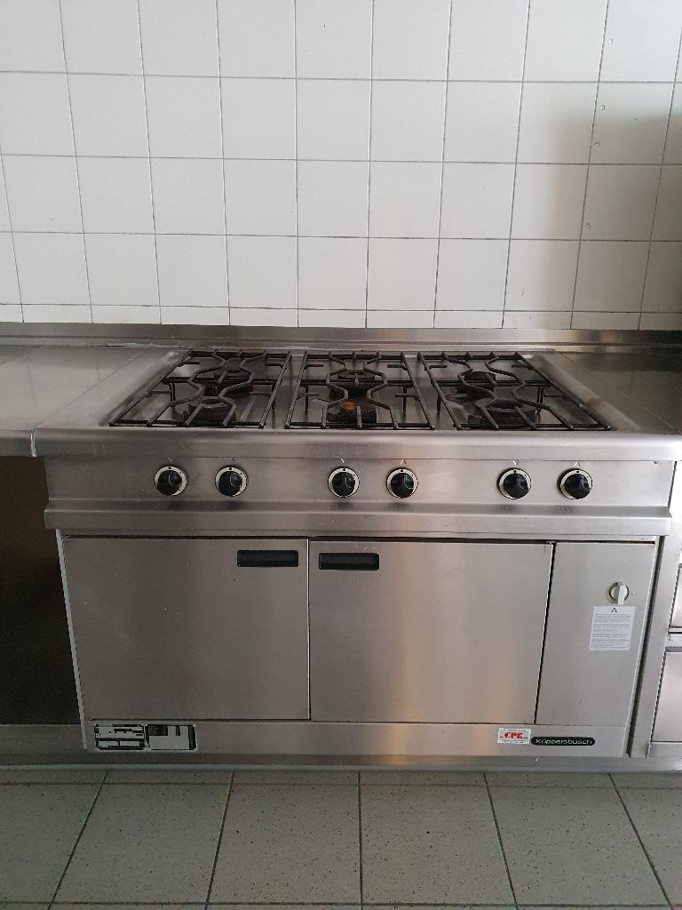 Gasvuur, Gaz, Enlèvement, Utilisé, 5 zones de cuisson ou plus