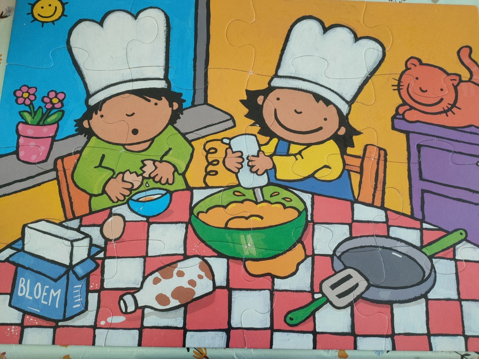 Puzzel, Ophalen