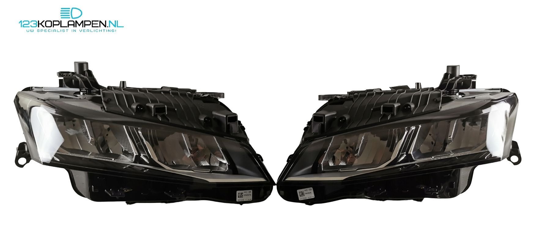 Peugeot 308 T10 Full Led Koplamp Koplampen links rechts, Gebruikt, -, -, Ophalen of Verzenden