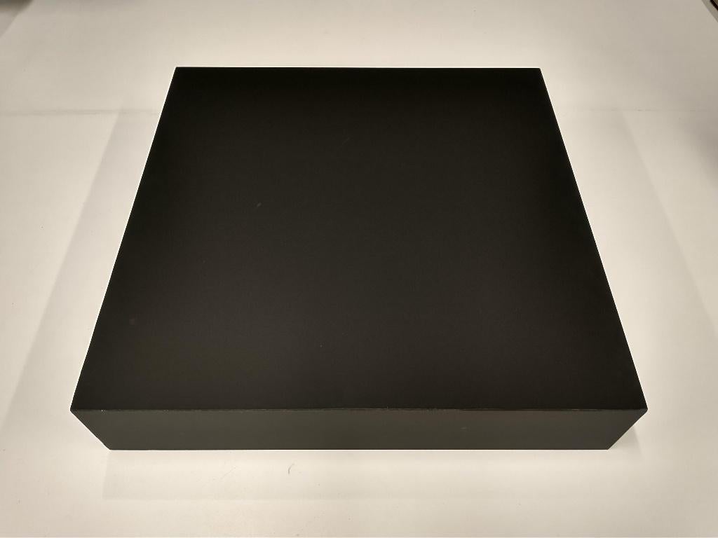 Zwarte stevige sokkel 40 x 40 x H8 cm, Huis en Inrichting, Woonaccessoires | Zuilen en Pilaren, Zo goed als nieuw, Ophalen