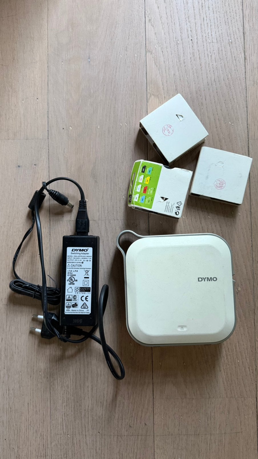 Dymo MobileLabeler Bluetooth incl 4 tapes, Informatique & Logiciels, Étiqueteuses, Enlèvement ou Envoi, Utilisé