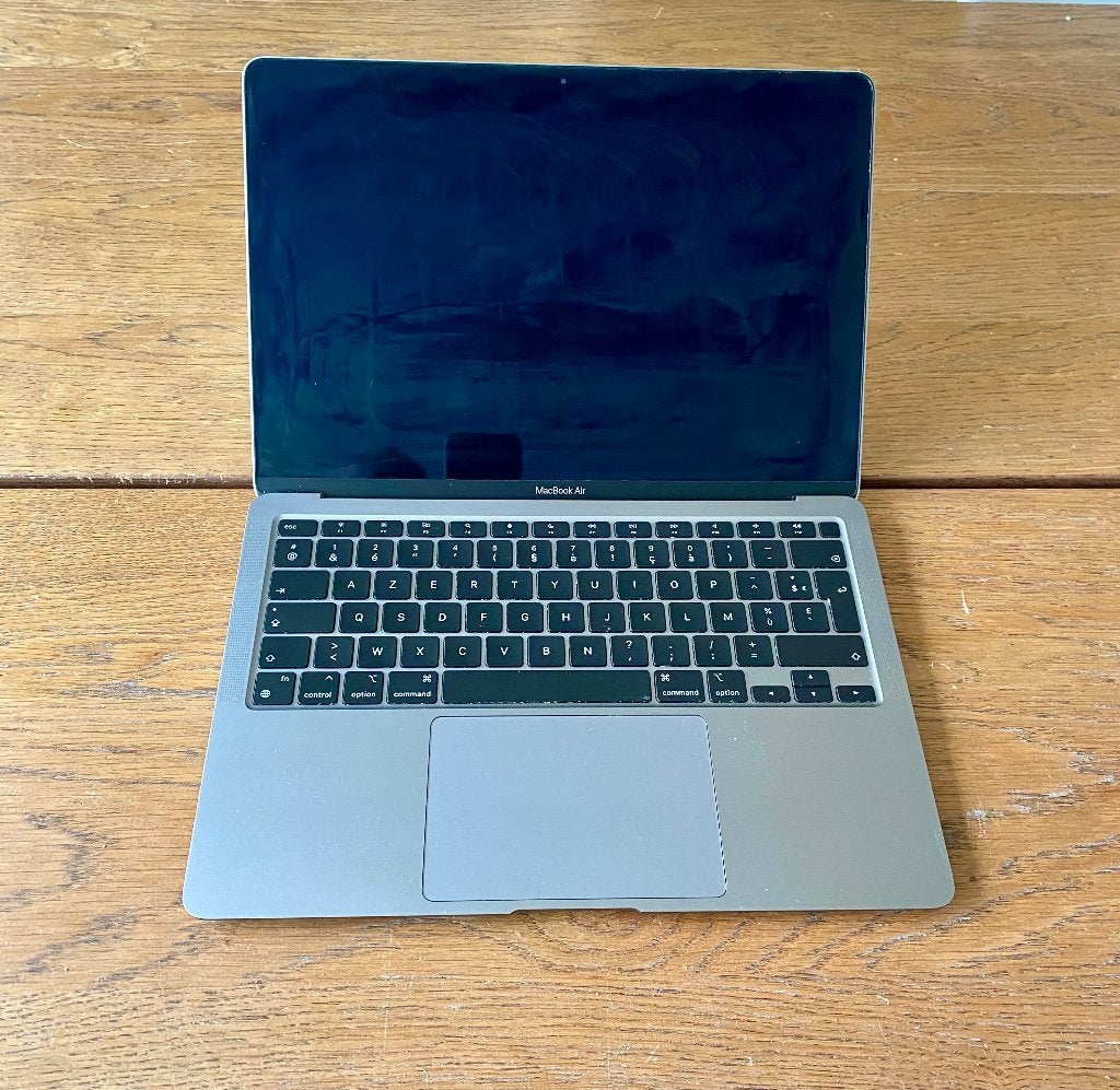 Apple MacBook Air M1 2020 Defect scherm (A2337) Space Gray, Computers en Software, Apple Macbooks, Gebruikt, MacBook, 13 inch