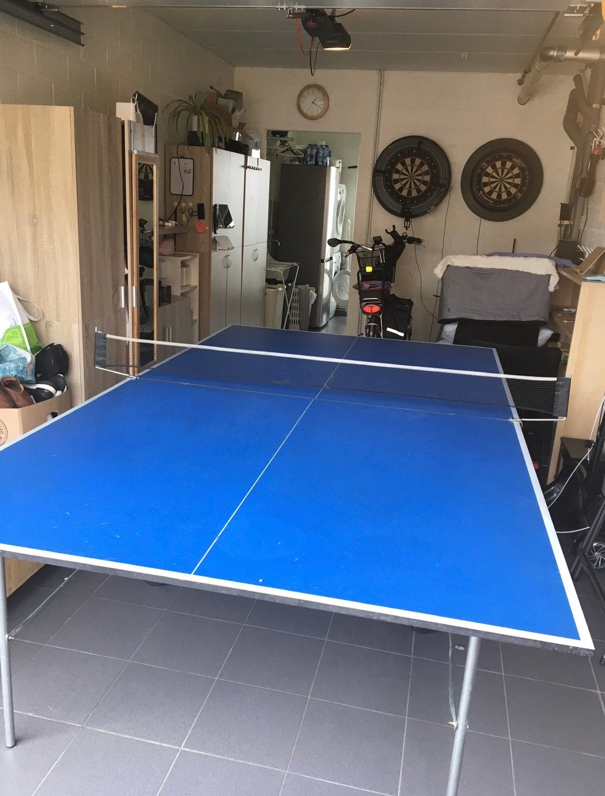 Pingpongtafel, Sports & Fitness, Ping-pong, Enlèvement, Utilisé
