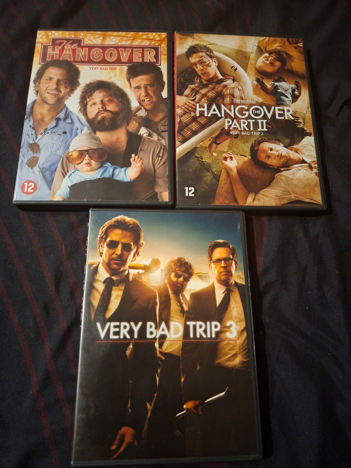 A vendre en dvd la trilogie Very Bad Trip, CD & DVD, DVD | Comédie, Comédie d'action, Enlèvement ou Envoi, Comprend un boîtier