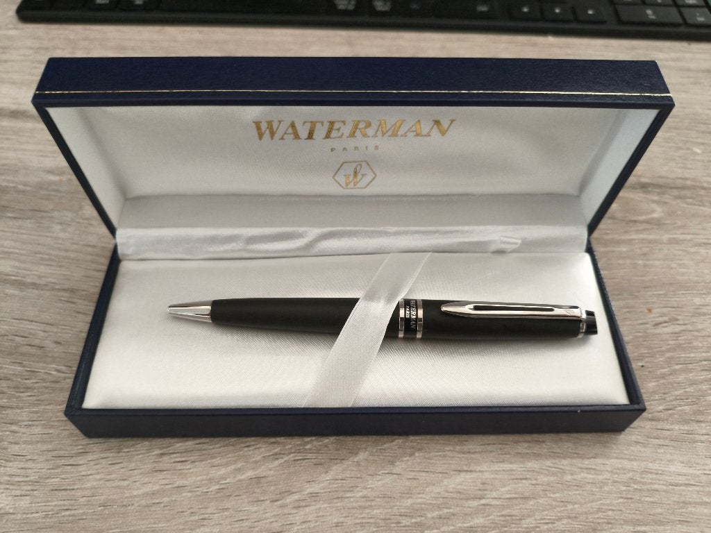Originele Waterman Expert pen, Verzamelen, Ophalen, Balpen, Met doosje, Zo goed als nieuw