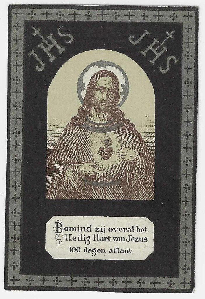 Anna Dominicus, Beirendrecht 1815 - Beirendrecht 1889, Ophalen of Verzenden, Bidprentje