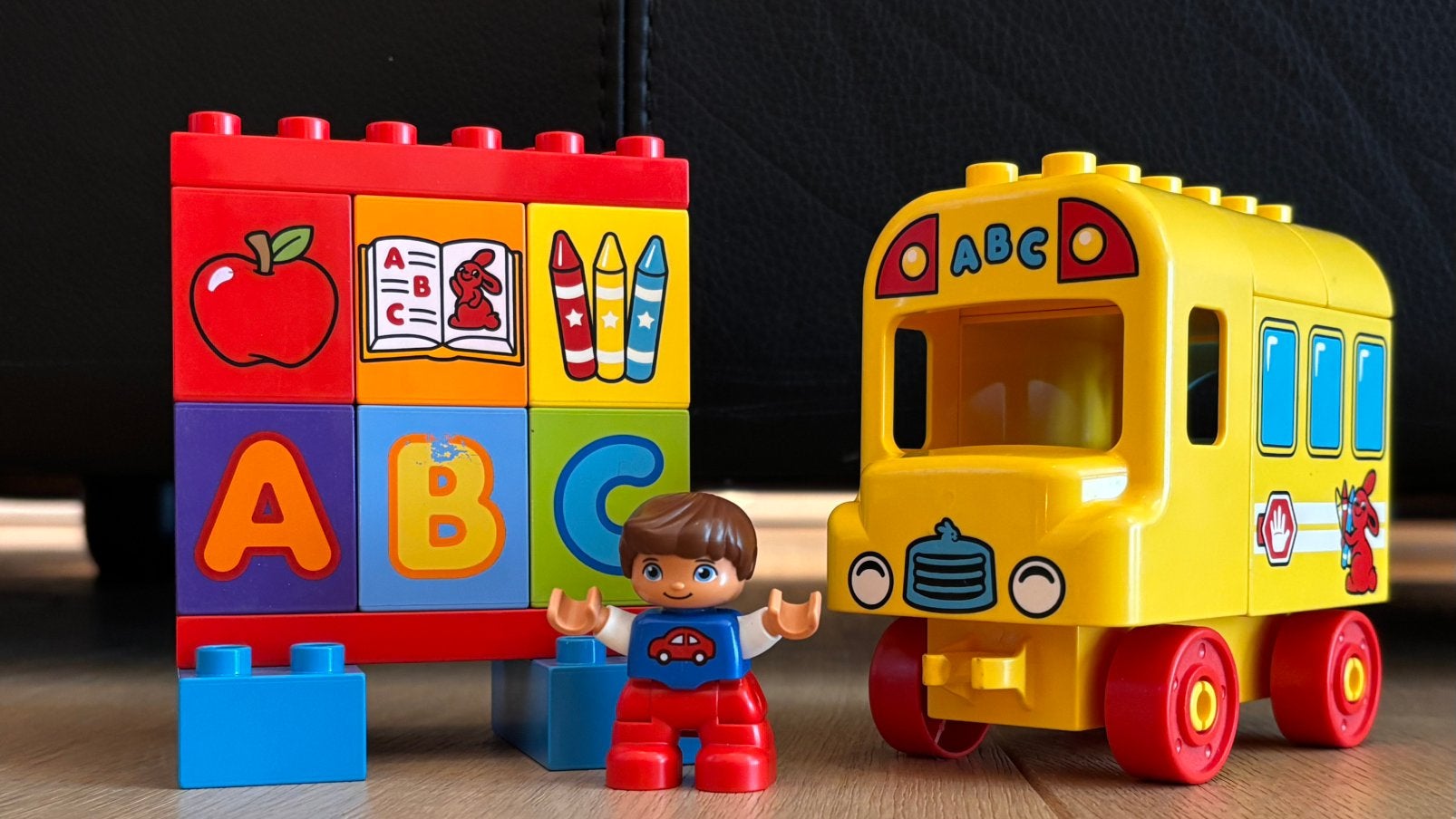 Duplo schoolbus 10603, Ophalen, Zo goed als nieuw, Duplo