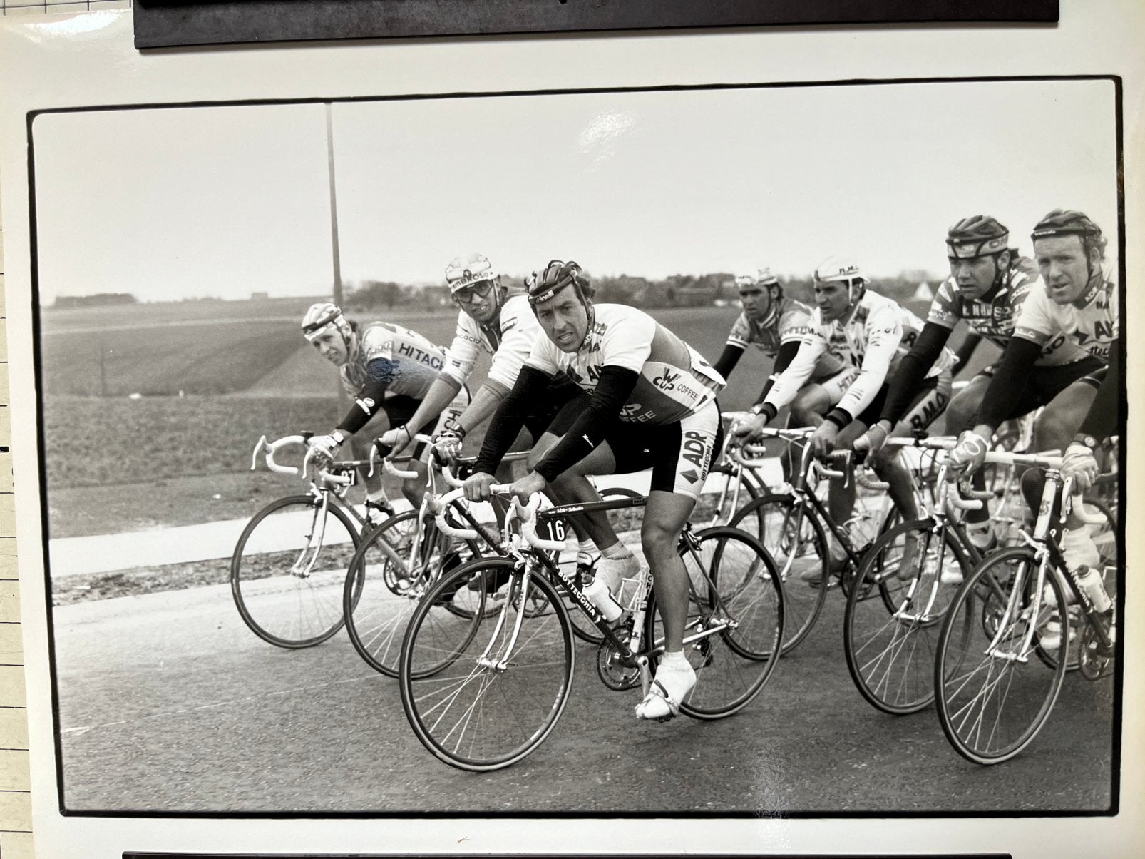 Persfoto wielrenner Eddy Planckaert ADR, Ophalen, Zo goed als nieuw