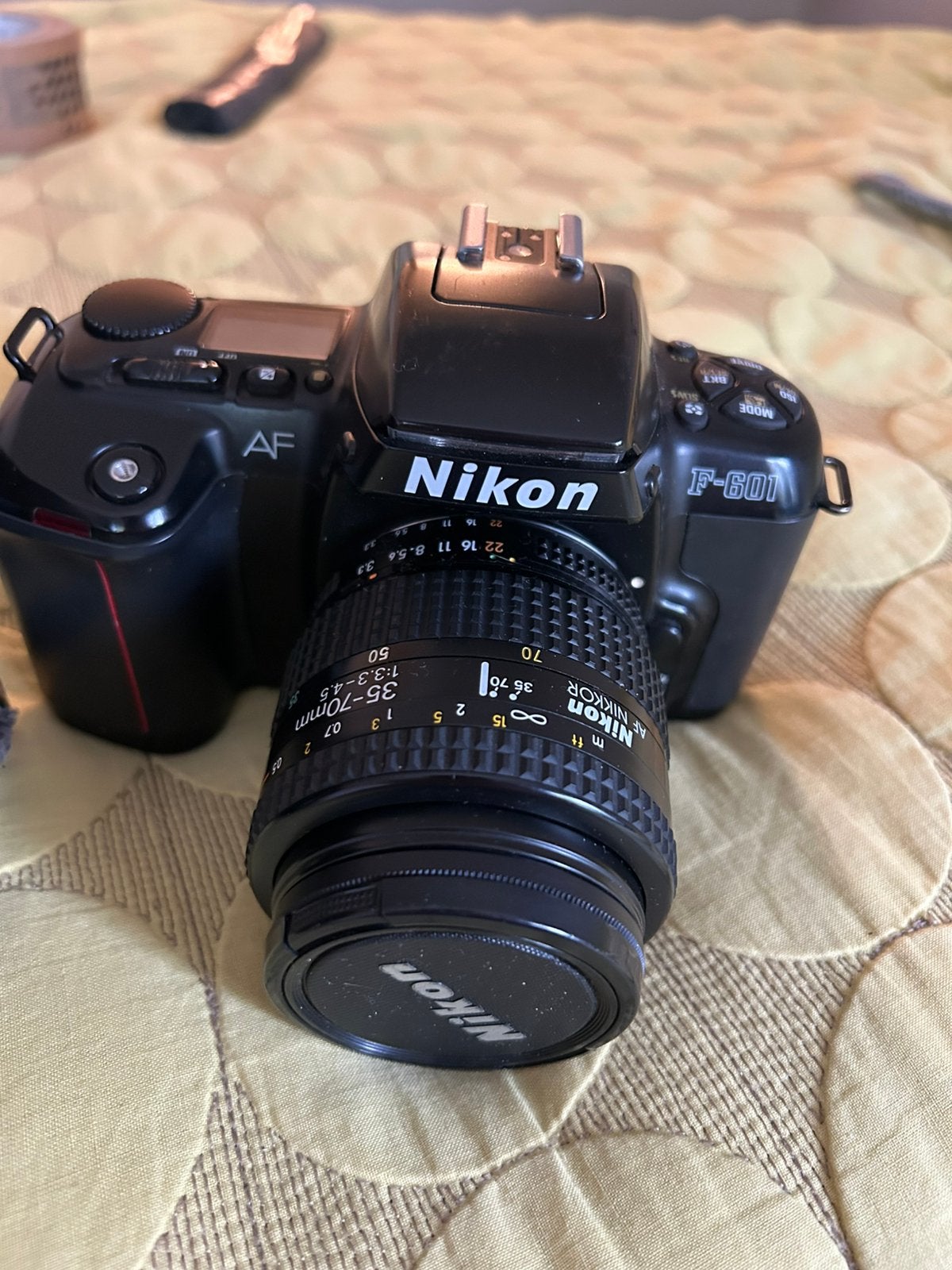 Analoog nikon fotocamera F-601, Ophalen, Gebruikt, Nikon