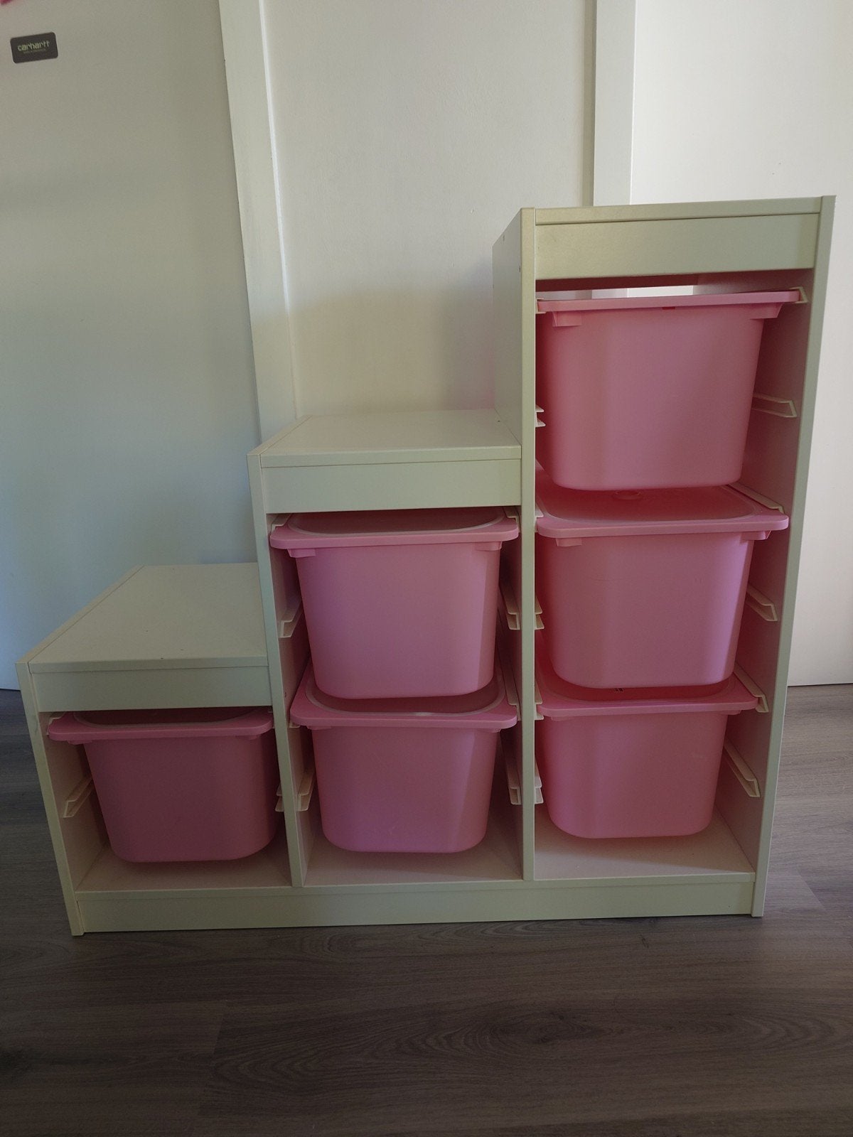 meuble ikea trofast blanc avec rangement, Meuble de rangement, Enlèvement, Utilisé, IKEA
