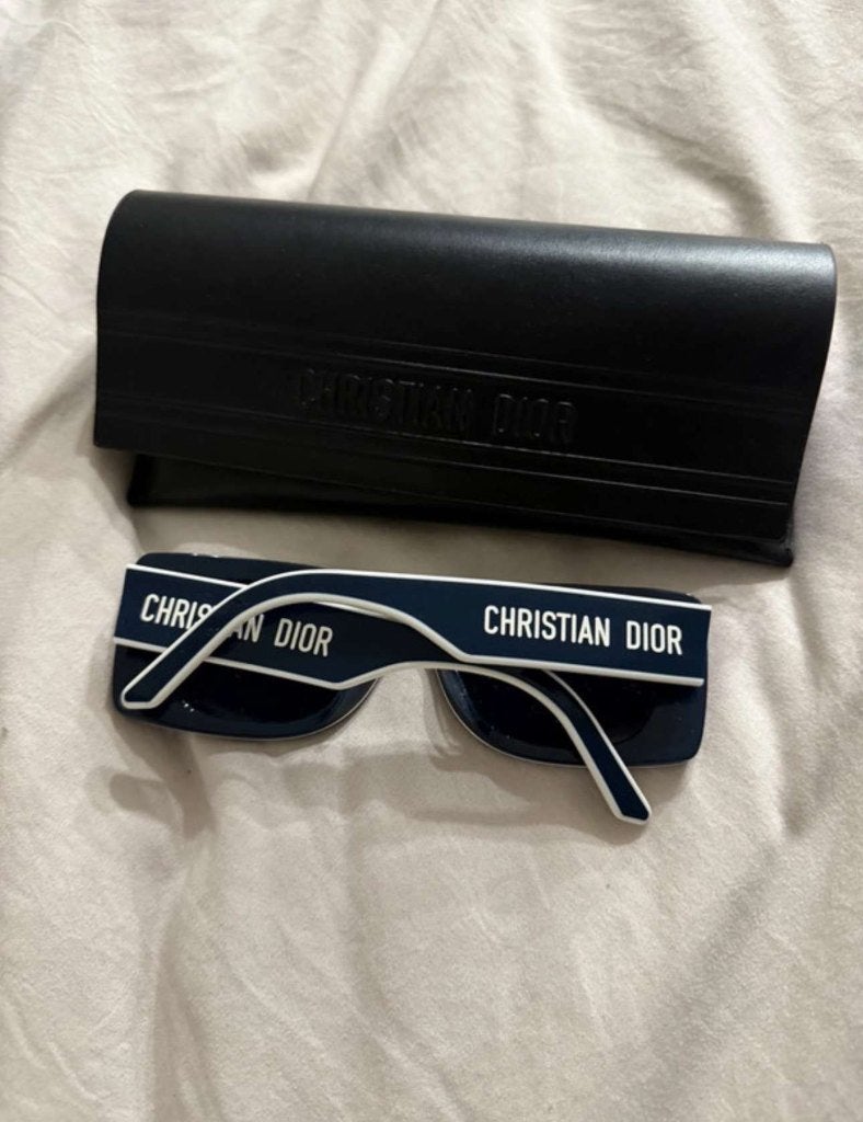 Dior, Enlèvement ou Envoi, Comme neuf, Bleu, Lunettes