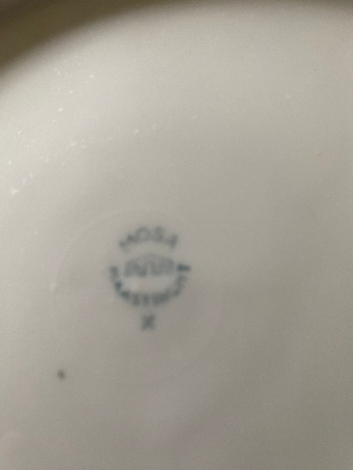 Vintage eetservies, Ophalen