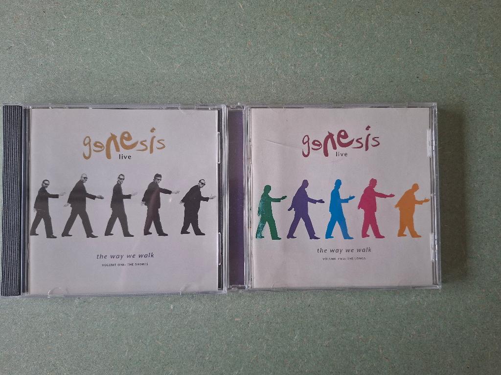 2 cd Genesis The Way We Walk (longs+shorts), CD & DVD, CD | Rock, Enlèvement ou Envoi, Utilisé, Progressif