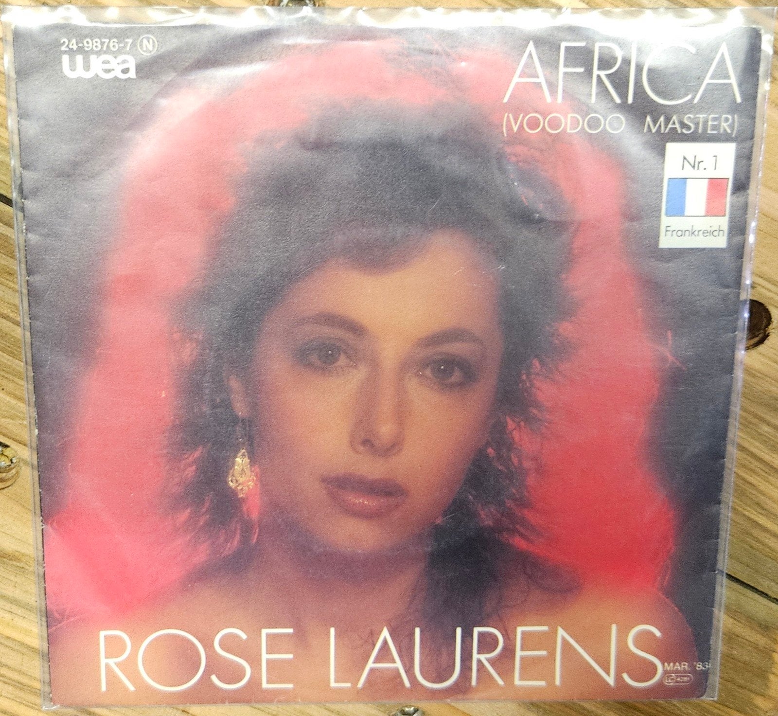 Rose Laurens 1983 Africa
Dit is de "Africa (Voo, Ophalen of Verzenden