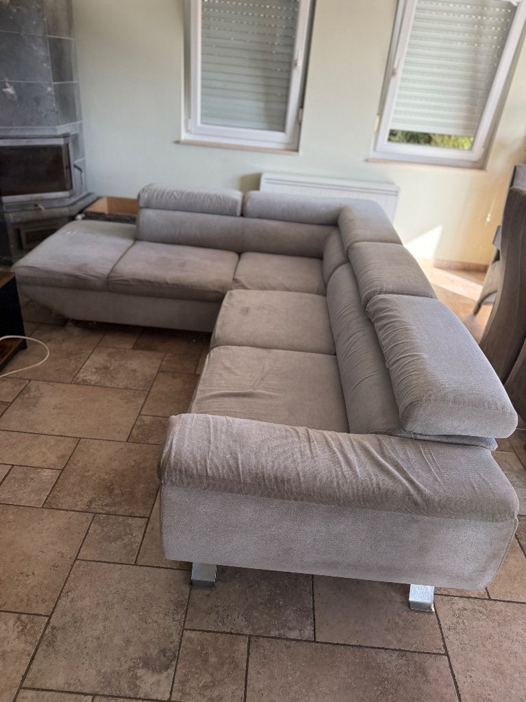 Canapé dépliant, Maison & Meubles, Canapés | Salons, Utilisé, Banc d'angle, Quatre personnes ou plus, 200 à 250 cm, 100 à 125 cm