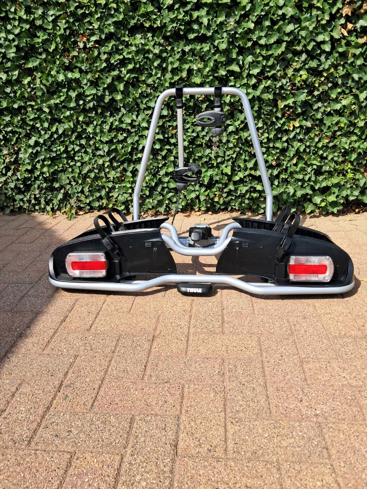 Thule euroway 916 geschikt voor alle fietsen tot max 60kg., Auto diversen, Fietsendragers, Ophalen, Gebruikt, 2 fietsen, Trekhaakdrager