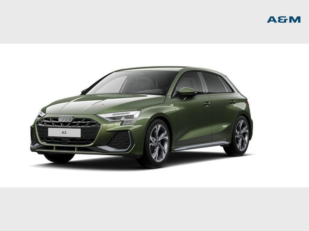 Audi A3 Sportback A3 Sportback 30 TFSI MHEV Sport Edition S, Auto's, Automaat, Lederen bekleding, https://public.car-pass.be/vhr/3223bfd5-61b1-46d4-a68b-699a08979a63