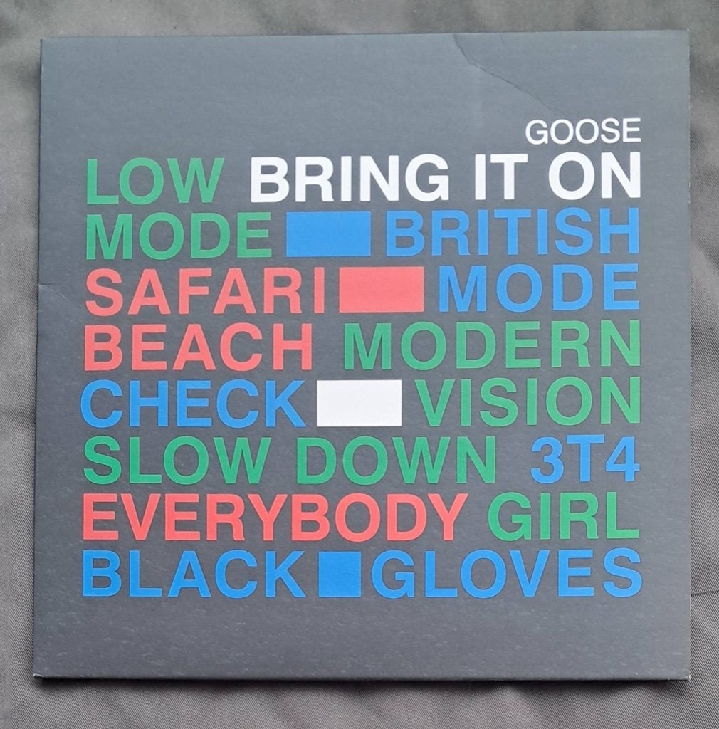 lp GOOSE Bring it on  2007, LP, Electronic Rock, Ophalen of Verzenden, Zo goed als nieuw