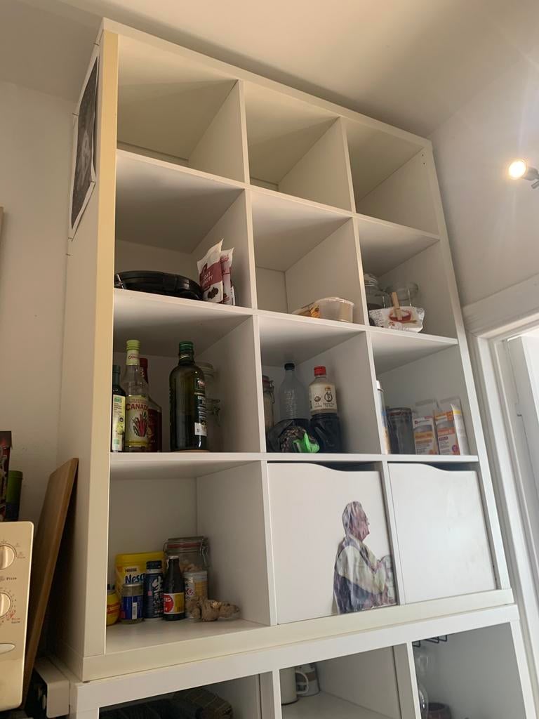 2 etageres kallax 12 cases blanches, Maison & Meubles, Enlèvement, Comme neuf