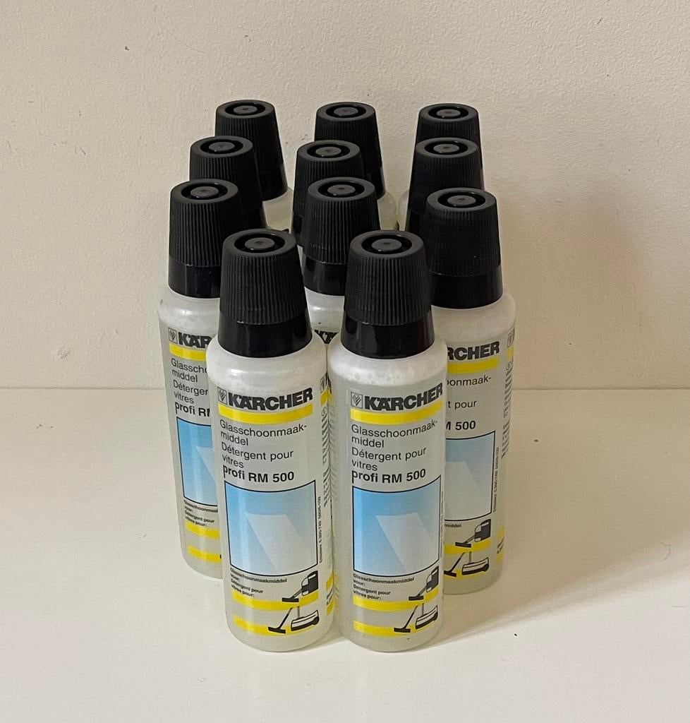 Karcher Glasschoonmaakmiddel RM500 x11, Ophalen of Verzenden, Zo goed als nieuw