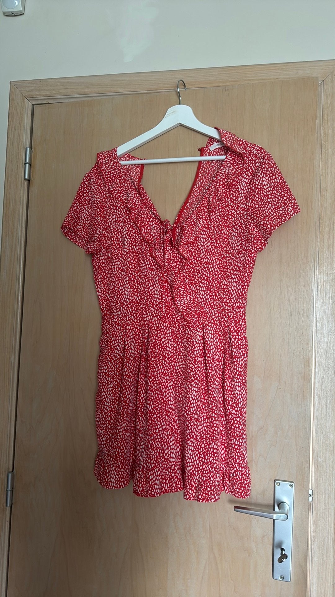 Combi short rouge, Kleding | Dames, Verzenden, Zo goed als nieuw, Maat 36 (S), Rood