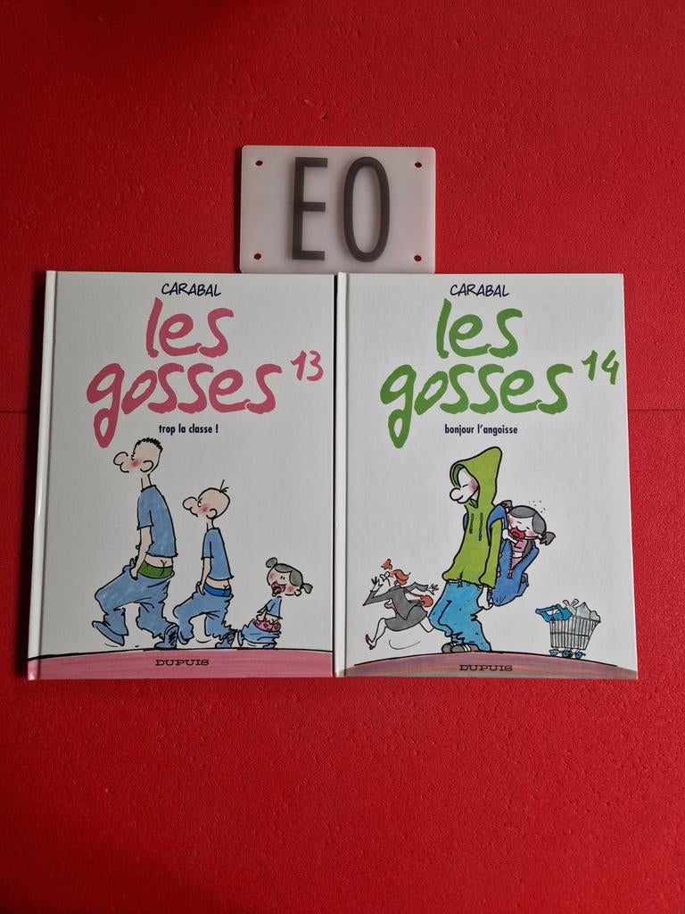 Lot de 2 bd les gosses 13 et 14,EO, Livres, Enlèvement ou Envoi