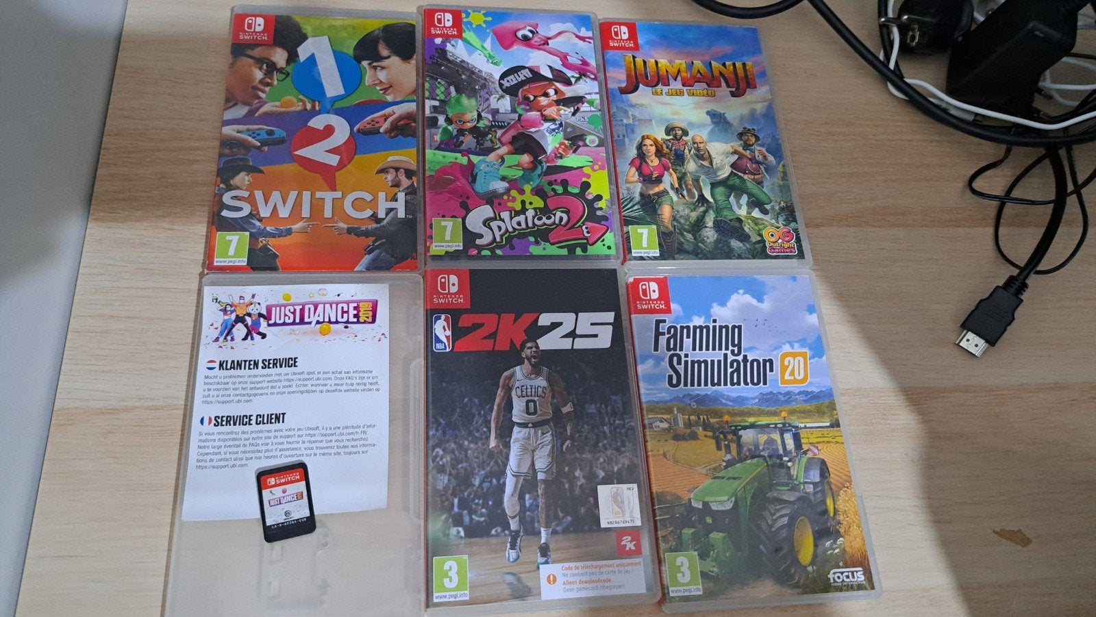 lot de jeux nintendo switch, Consoles de jeu & Jeux vidéo, Enlèvement ou Envoi, Comme neuf