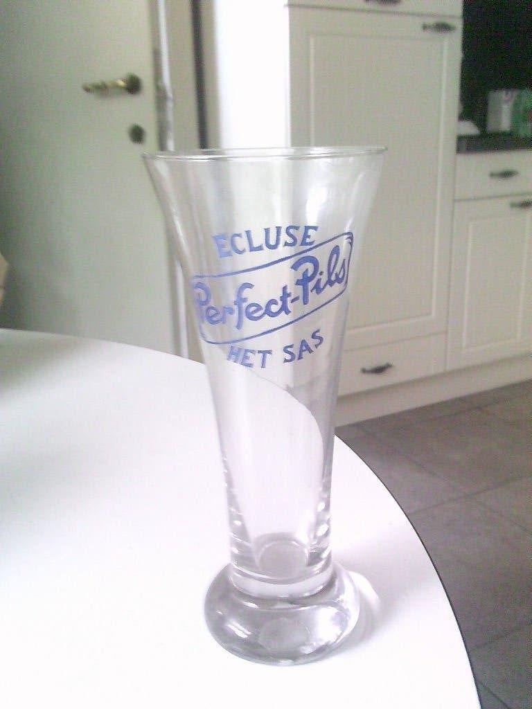glas ecluse perfect pils het sas, Enlèvement, Comme neuf, Verre ou Verres, Autres marques