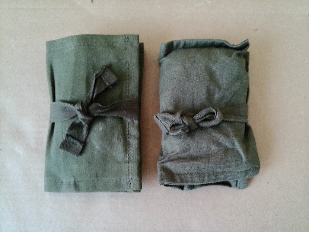 Vintage set leger herstelgarnituur mapjes Landmacht 1988, Ophalen of Verzenden