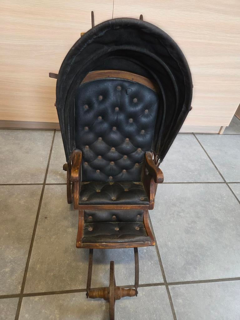 Oude poppenwagen, Ophalen