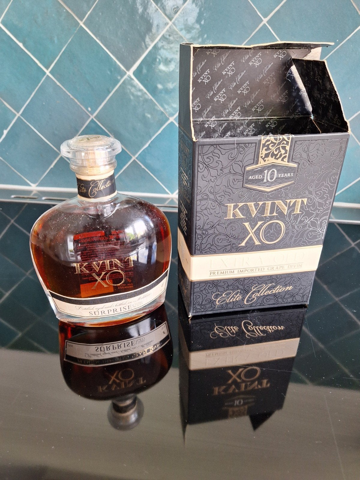 Cognac Kvint XO Elite Collection (aged 10 years), Verzamelen, Ophalen