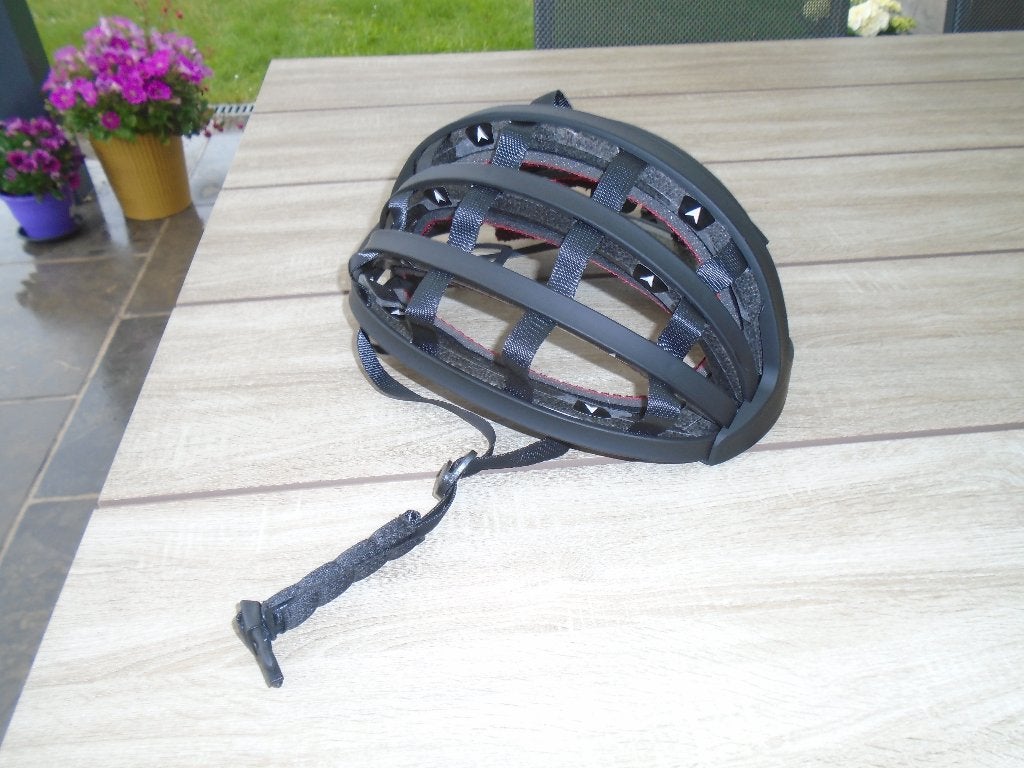 nieuwe retro-look fietshelm, opvouwbaar, 25€, Ophalen of Verzenden, Nieuw, M, Heer of Dame