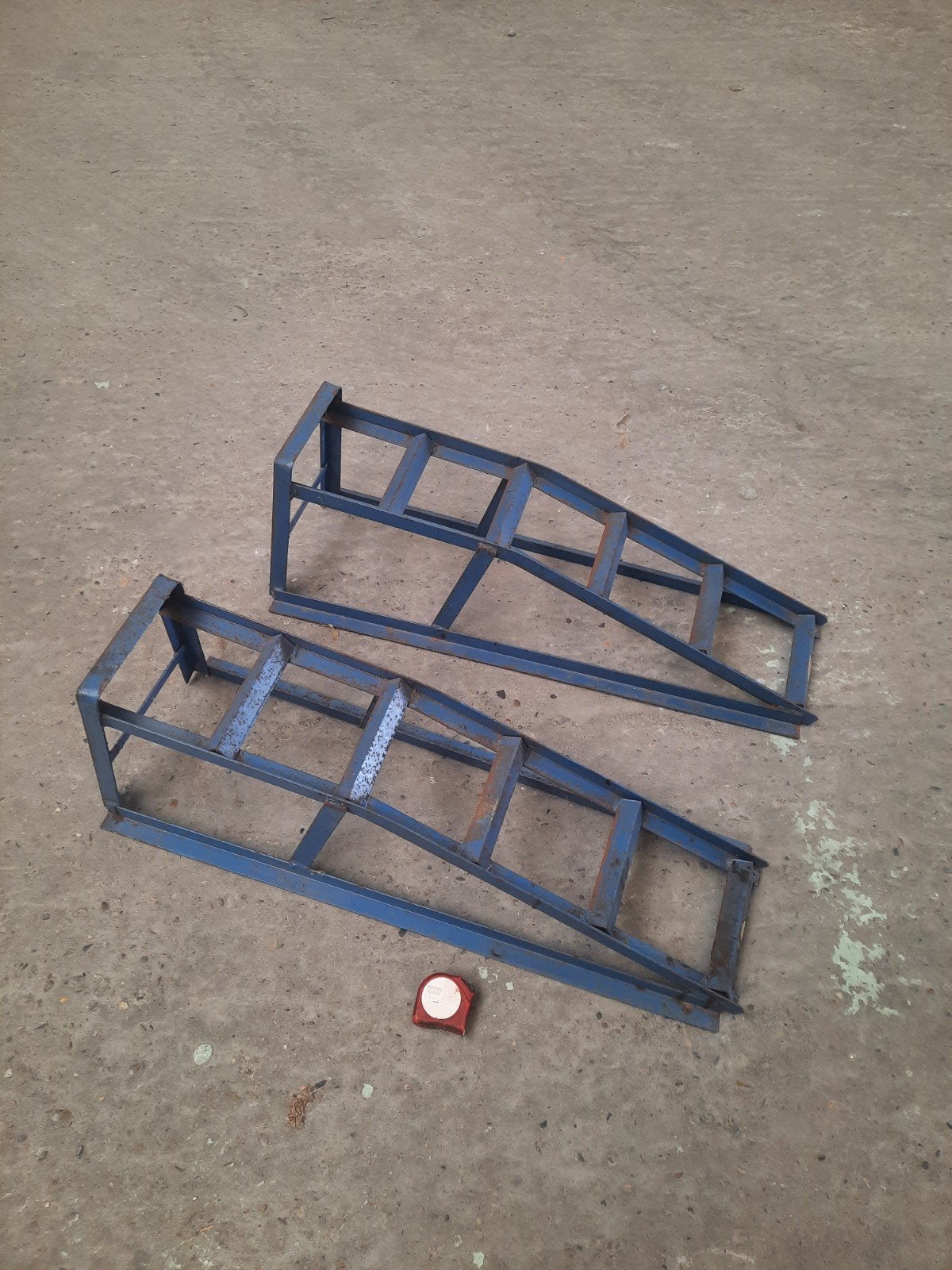 Set oprijbokken voor kleine wagens, Ophalen, Onbekend, Onbekend, Onbekend