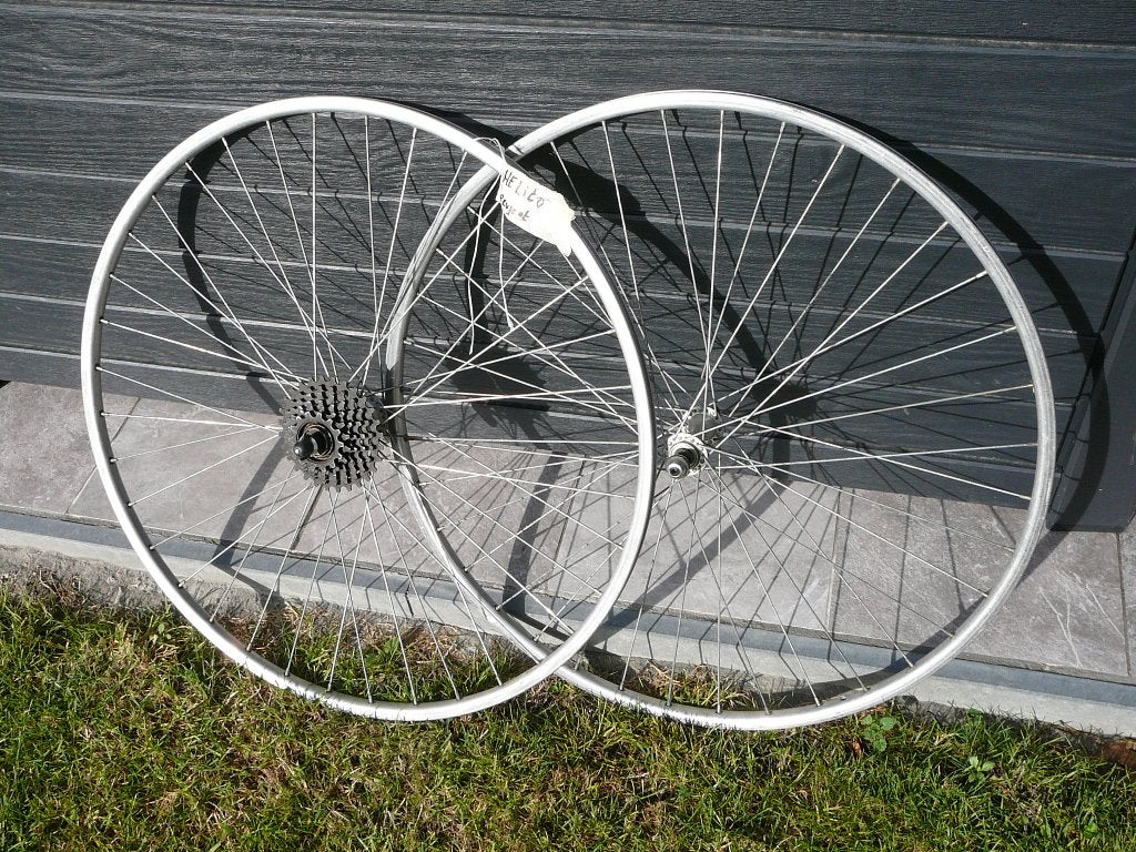 Set wielen met Helicomaticnaaf, Ophalen