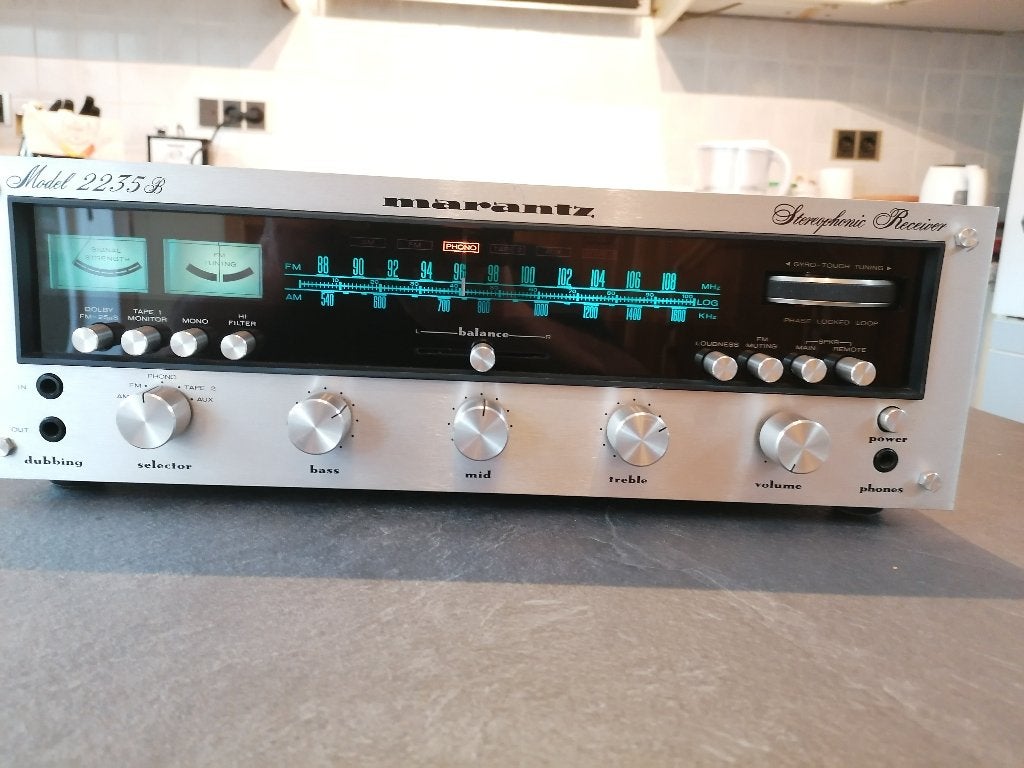 Marantz Model 2235B stereophonic receiver volledig origineel, Marantz, Moins de 60 watts, Enlèvement, Stéréo
