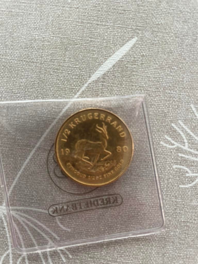 Krugerrand 1980 1/2oz, Ophalen