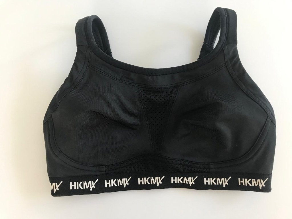 Brassière de sport noire de la marque Hunkermuller 75C, Neuf, Enlèvement ou Envoi, Taille 36 (S), Fitness ou Aérobic