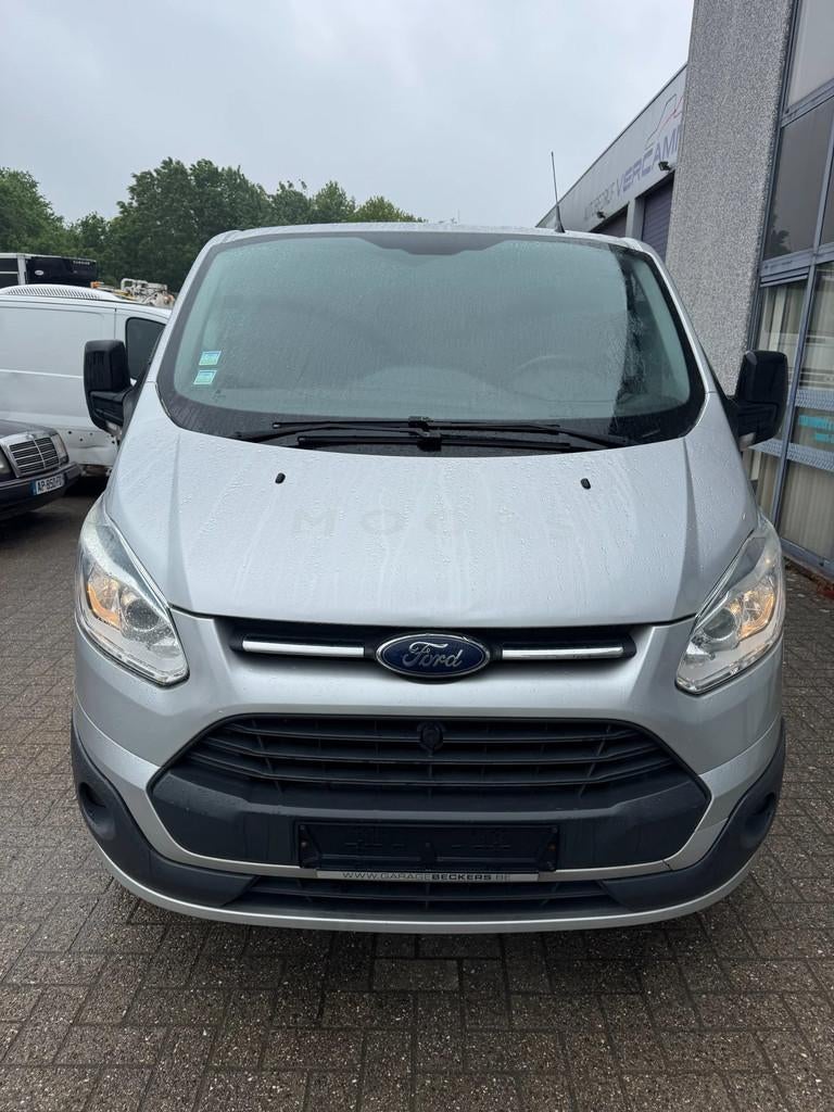 Ford Transit Custom *EURO 5B-NO DEFAULTS-BELGIAN ORIGINE*, Auto's, Bestelwagens en Lichte vracht, Gebruikt, Bedrijf, Ford, Zilver of Grijs