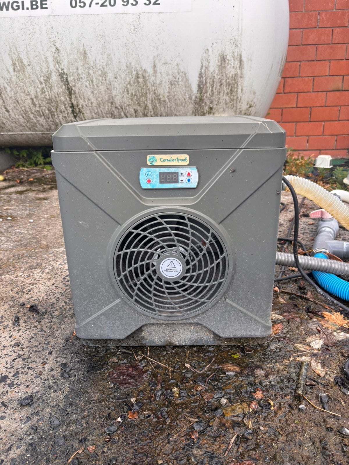 Warmtepomp zwembad, Enlèvement, Comme neuf