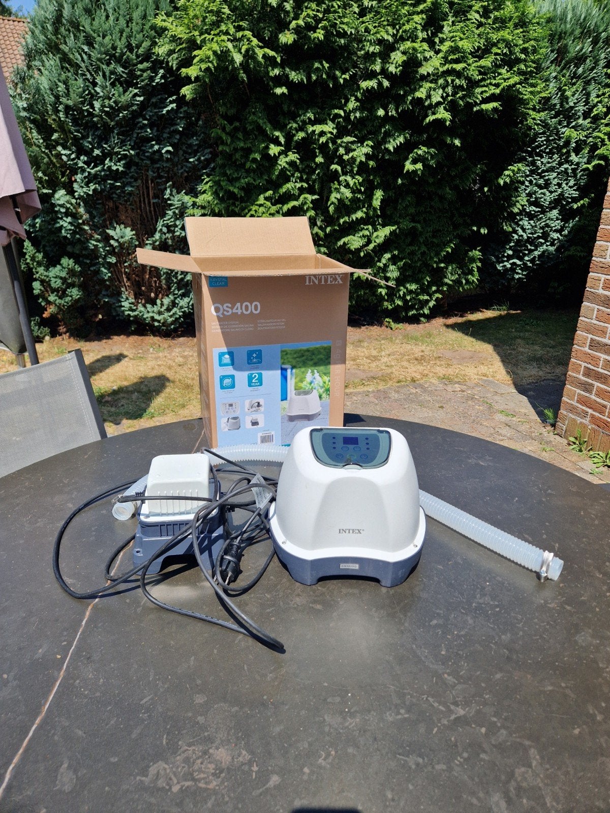Intex QS400, Jardin & Terrasse, Accessoires de piscine, Comme neuf, Pompe, Enlèvement