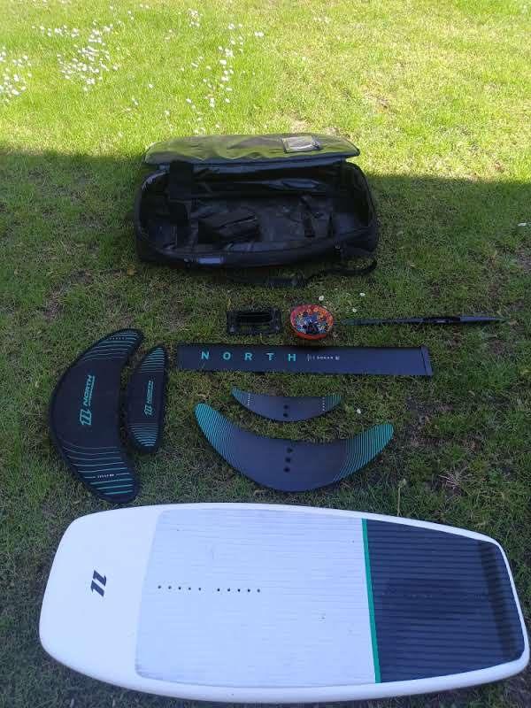 North Sonar foilset, Watersport en Boten, Kitesurfen, Foil, Ophalen of Verzenden, Zo goed als nieuw, Kitesurf-set