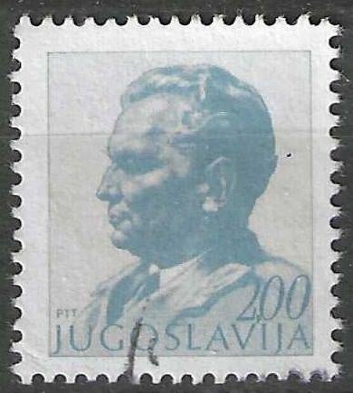 Joegoslavie 1974 - Yvert 1437 - Maarschalk Tito - 2 d. (ST), Verzenden, Gestempeld