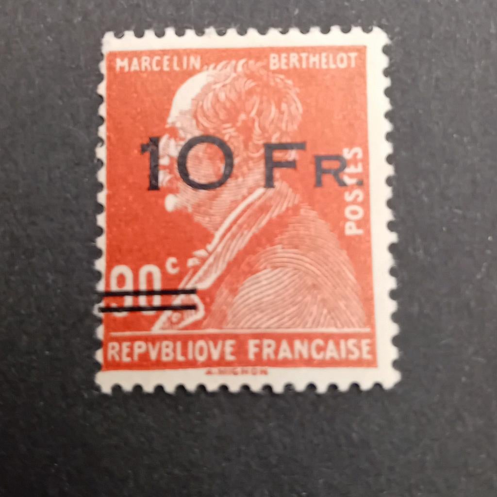 Timbre aérien de la France (supplément Berthelot), Timbres & Monnaies, Enlèvement ou Envoi