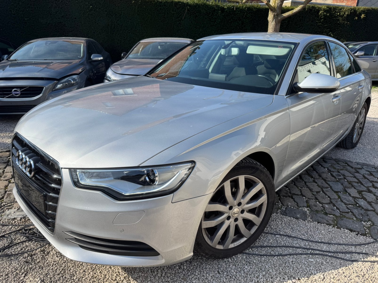 Audi A6 2.0 TFSI -2013*56000KM*1ste Eigenaar*GARANTIE!, Auto's, Stof, 135 kW, Bedrijf, Grijs