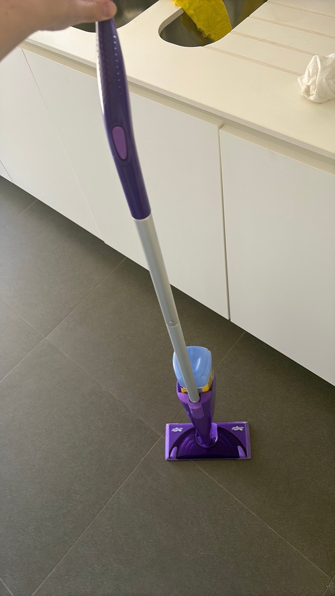 Serpillère Swiffer, Enlèvement