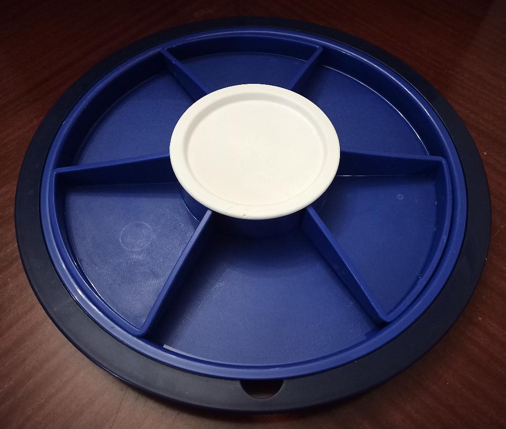 Disque TupperWare, Enlèvement ou Envoi, Comme neuf, Bleu, Récipient ou Bol