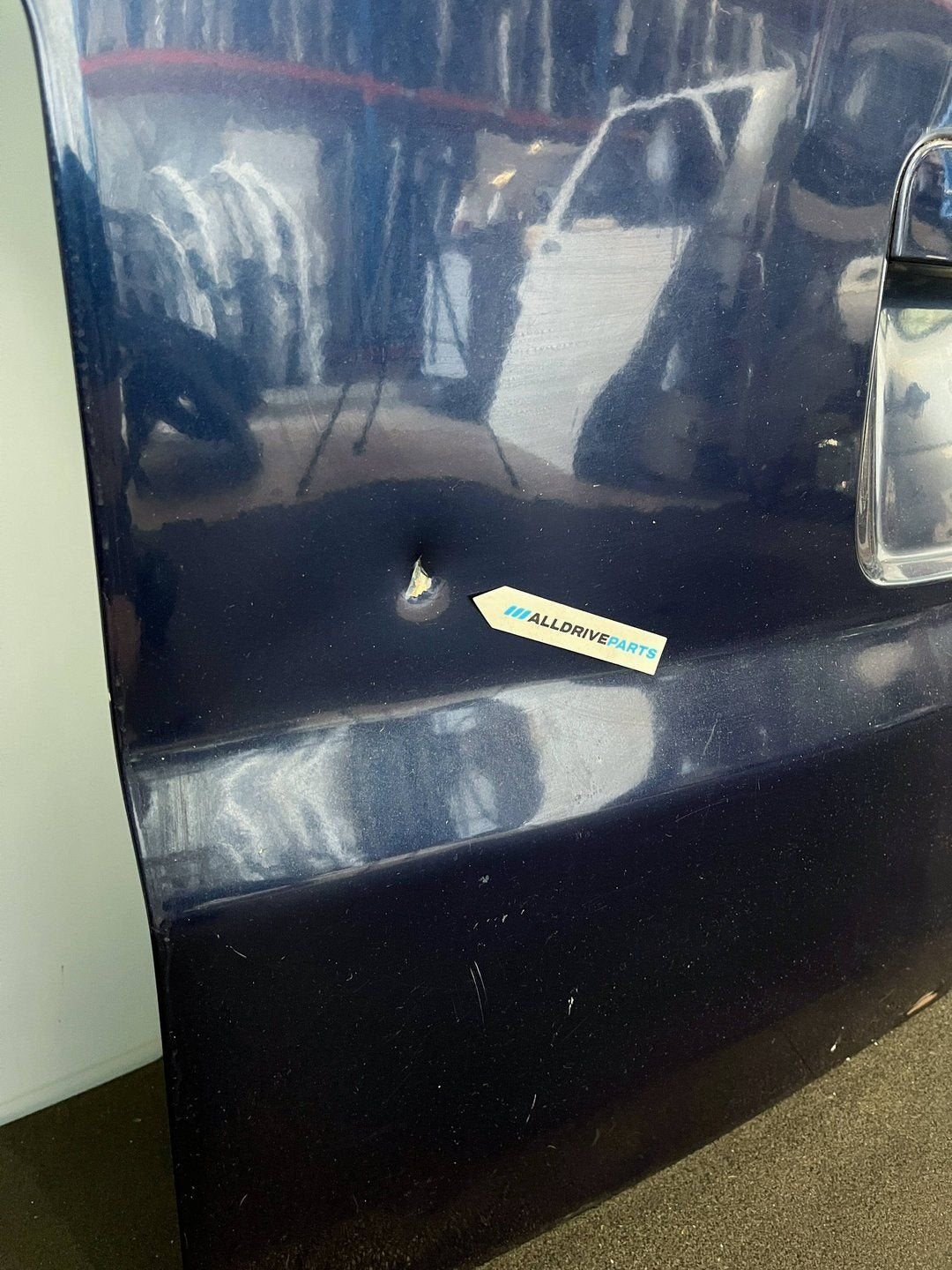 Achterklep Volkswagen Transporter T5 LD5Q blauw 7E0827025F, Auto-onderdelen, Gebruikt, -, Ophalen of Verzenden, Achter